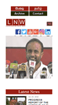 Mobile Screenshot of lankanewsweb.net